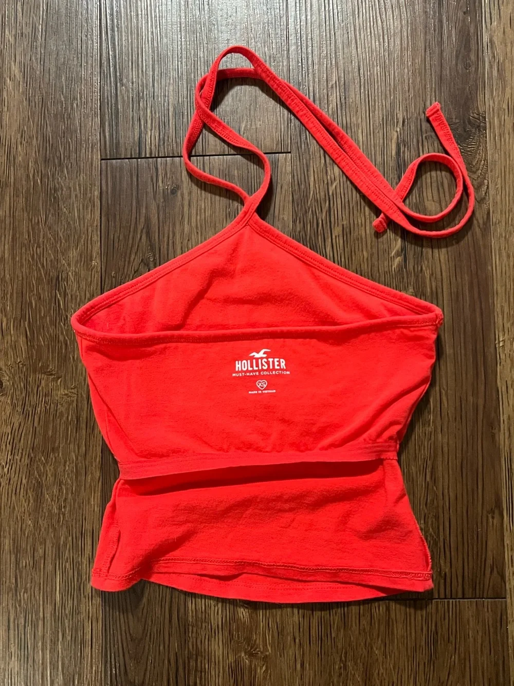 Hollister Red Halter Top - Picture 3 of 3